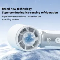 Lenovo Mini ventilateur portatif, petit ventilateur électrique, chargement USB, ventilateur de poche, adapté aux voyages en plein air, au bureau 4