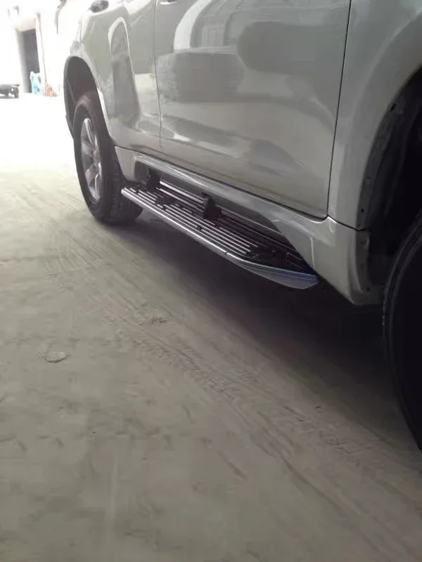 Automatic Power Side Step For Land Cruiser Prado FJ150 LC200 Electric Running Board unfold pedal Auto accessories