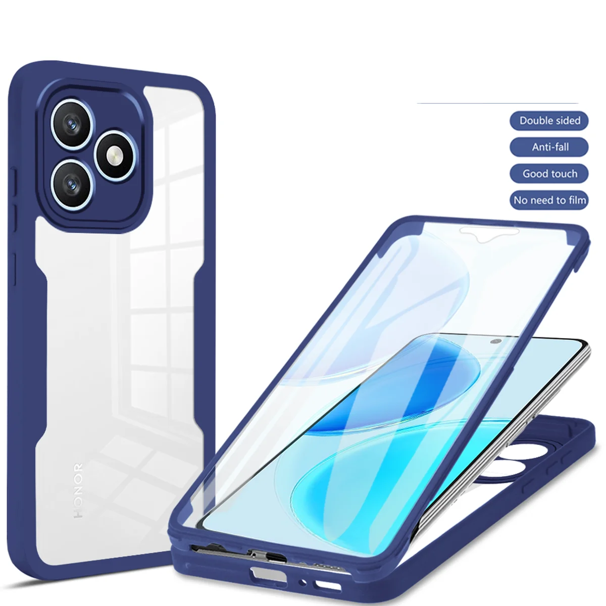 Ultra-Durable Full Body Protective Phone Case with 360° Double-Sided Coverage