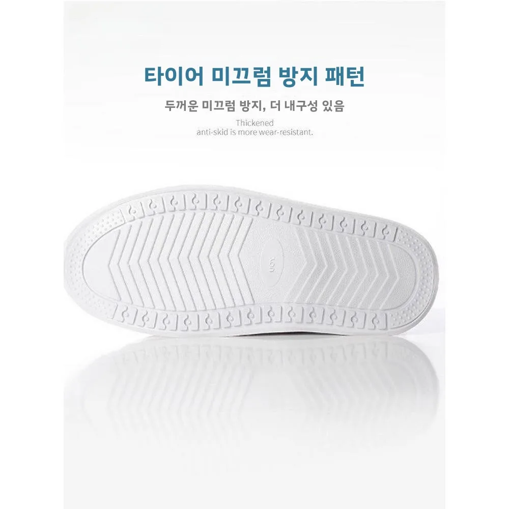 두꺼운 방수 PVC 신발 커버 미끄럼 방지 내마모성 야외 여행용 신발 커버 유니섹스 지퍼 스타일 레인 부츠 커버