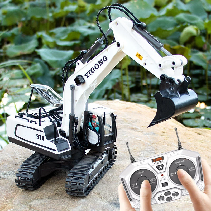 Remote Control Construction Toys Remote Control Excavator Truck