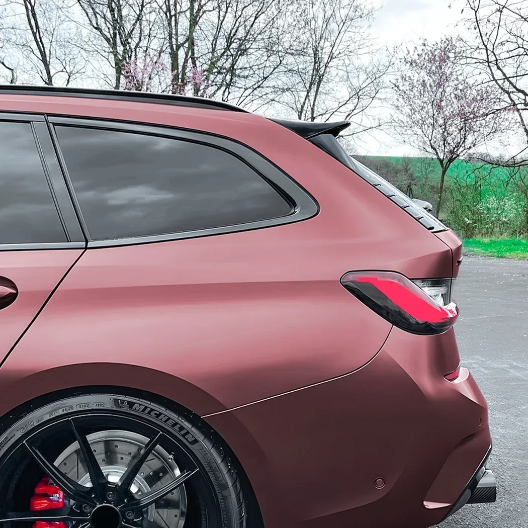 Dual Rear Window Side Spoiler Wings Splitter - ABS Trunk Side Wing Cover Stickers