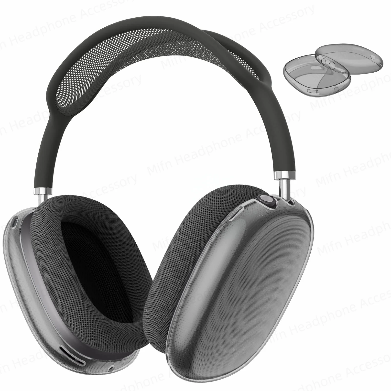 Custodia Protettiva Di Alta Qualità Per Apple Airpods Max Custodia Per Auricolari Custodia Per Cuffie In Silicone Trasparente Per Accessori Airpod Max