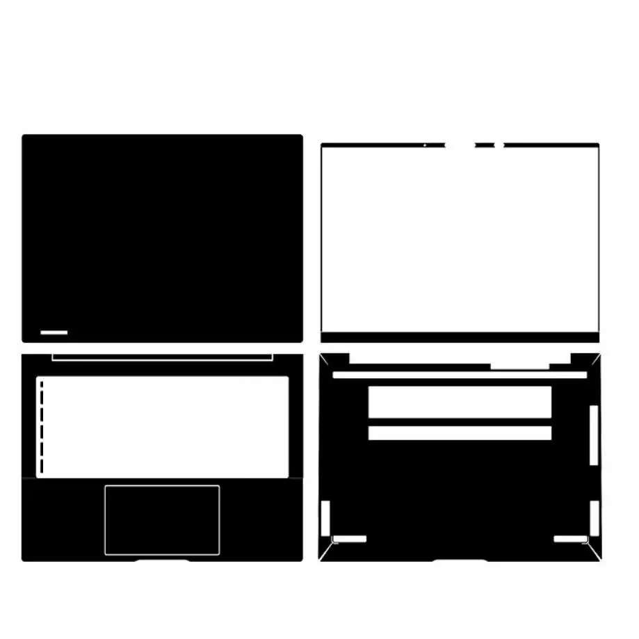 Kh Laptop Sticker Skin Decalcomanie Cover Protector Guard Per Asus Zenbook 14X Oled Ux3404V 14.5"