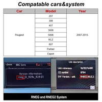 Wireless CarPlay Android Auto Decoder For Peugeot 207 308 407 3008 5008 RCZ 807 Partner Expert 2007-2015 Mirror Link GPS Module 2