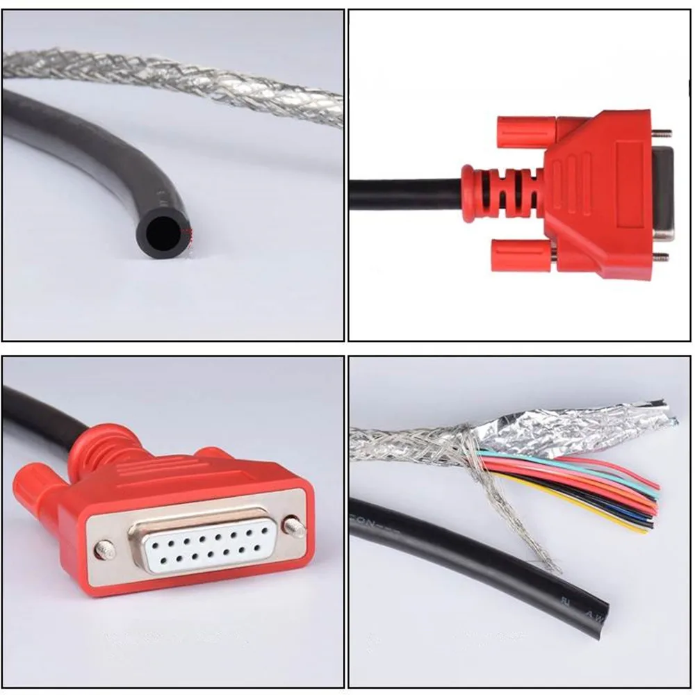 Durable Auto Diagnose Kabel OBD Verlängerung Kabel 3 Reihen Löcher 26 Pin Stecker 2 Reihen Löcher 15 Pin Auto Auto diagnose Tool – Detail 21