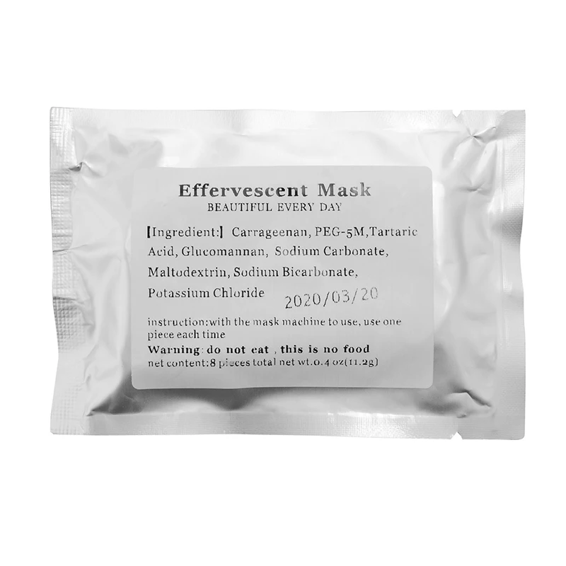 Facial Mask Machine Whitening DIY Facial Fruit Vegetable Maker Automatic Mask Machine Use Effervescent Collagen Tablets Anti Aging Wrinkle Hydrating