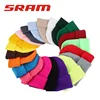 SRAM solid color versatile autumn and winter knitted hat European and American workwear men's and women's brimless hat 5