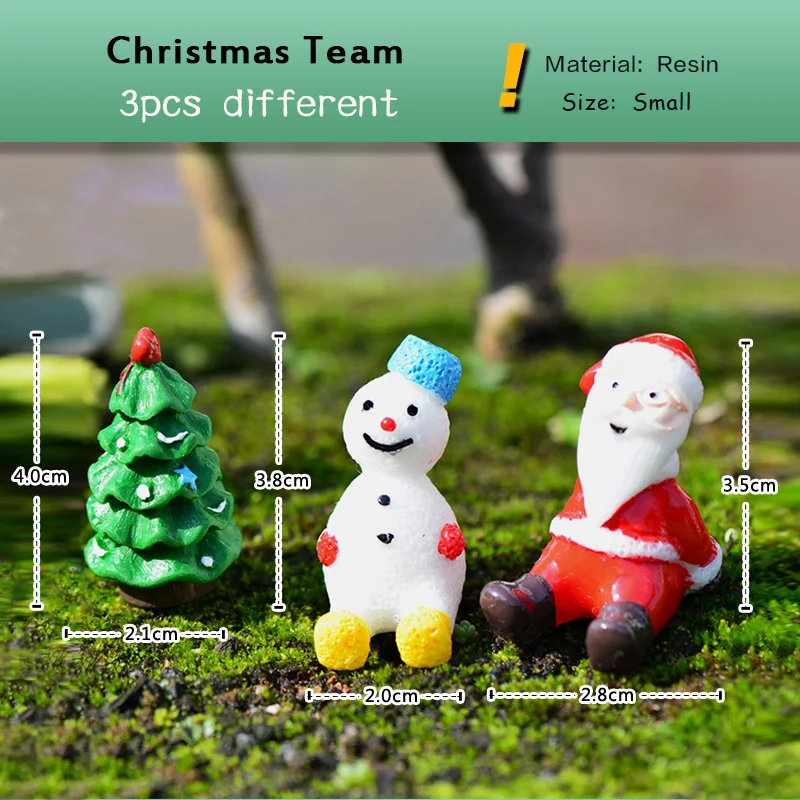 Whimsical Holiday Snowman and Santa Claus Figurine Duo - Charming Home & Garden Decor