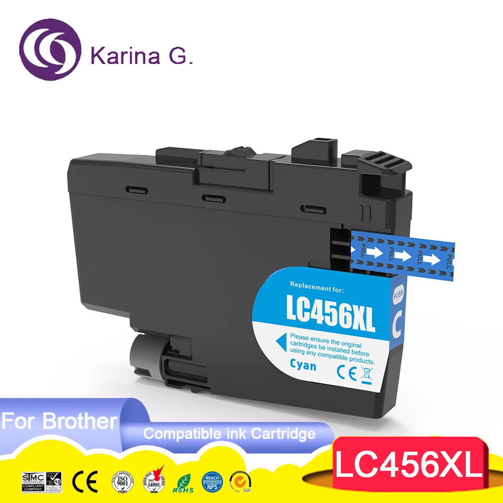 High Capacity LC456XL LC456 Premium Color Compatible Printer Ink Cartridge for