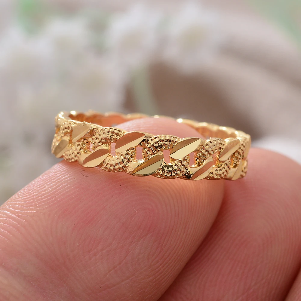 Buy quality 22KT Hallmark Simple Gold Design Ring in Ahmedabad