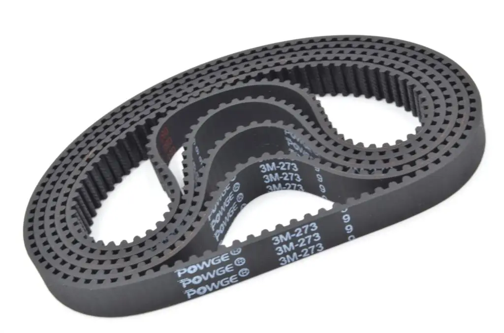 Correia cronometrando do POWGE-HTD 3M, LP =