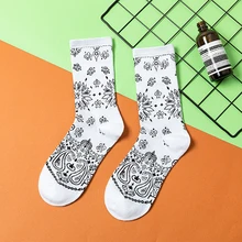 

Fashion Men Women Socks Cotton Harajuku Art Skateboard Cute Funny Happy Original Girls Hip Hop Tube Socks