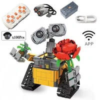 Technical Robot Motorized High-tech 687PCS APP RC Robot Motor Power Functions DIY Building Block Model For Children Toys Gift 1