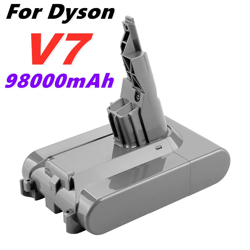 100% Nuova Batteria Originale Dyson V7 21,6 V 98000Mah Batteria Li-Lon Per Batteria Dyson V7 Sostituzione Aspirapolvere Animal Pro