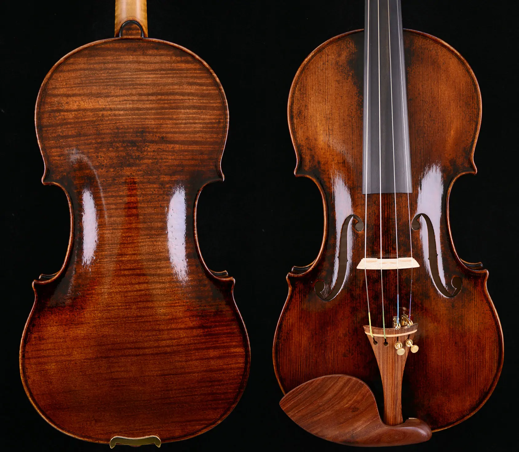 Actual Photo Guarneri Violin Master Wang's Own Work No. W85