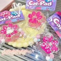 Funny Gift Squeeze Toy Squeeze Cat Paw Toys Sticky Abreact Decompressing Pinching Cat Paw Soft Relief Relax Toys 1