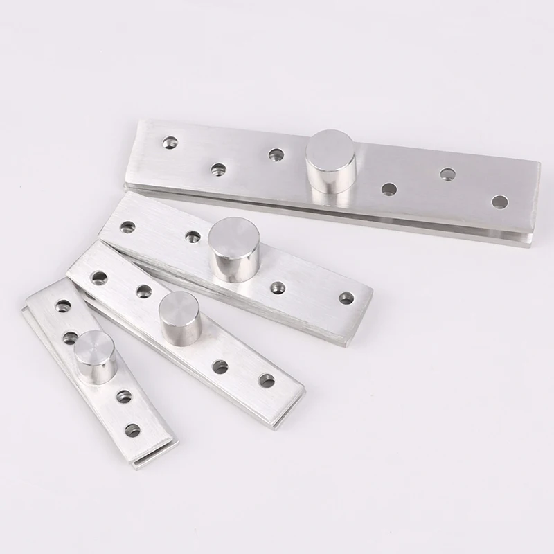 Door Hinge Stainless Steel Rotating 360 Degree Rotation Axis Up Down Locating Shaft Hidden Pivot Supplies