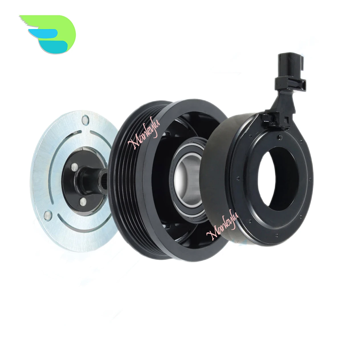 

AC Compressor Clutch Pulley FOR FORD FOCUS MK3 MONDEO MK4 1.6 2.0 ECOBOOST 1706375 1707371 1682592 1683959