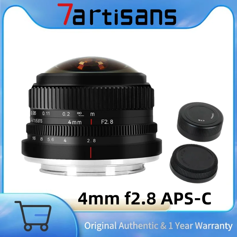 7artisans 4mm F2.8 円形魚眼レンズ xマウント 富士フイルム 【公式通販】