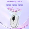 EMS Beauty Neck Instrument Microcurrent Face Neck Beauty Device LED Photon Reduce Double Chin Anti Wrinkle Tightening Neck Skin 1