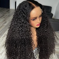 Perruques Lace Frontal 13x6 HD en Cheveux Humains, Bouclées Crépues, Boucles Profondes, Brésiliennes, avec Closure 13x4, Prêtes à Porter, Sans Colle, Isee, Prêtes à l'emploi 5