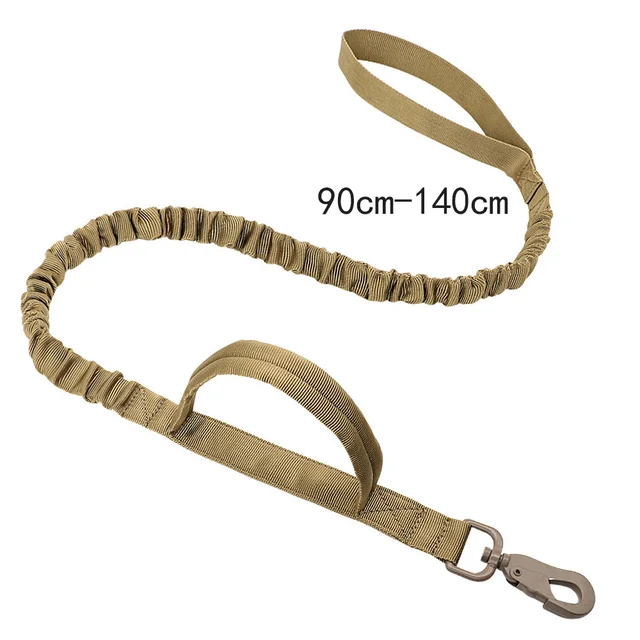 khaki-leash