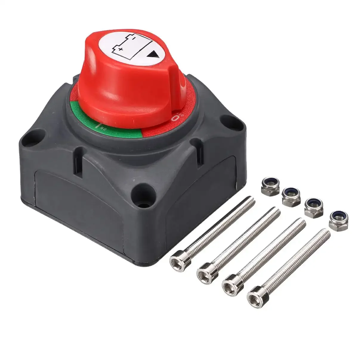 Interruttore Di Scollegamento Batteria Automatico 12V 300A Interruttore A Doppia Batteria Marino Selettore A 2 Posizioni Interruttore Di Interruzione 