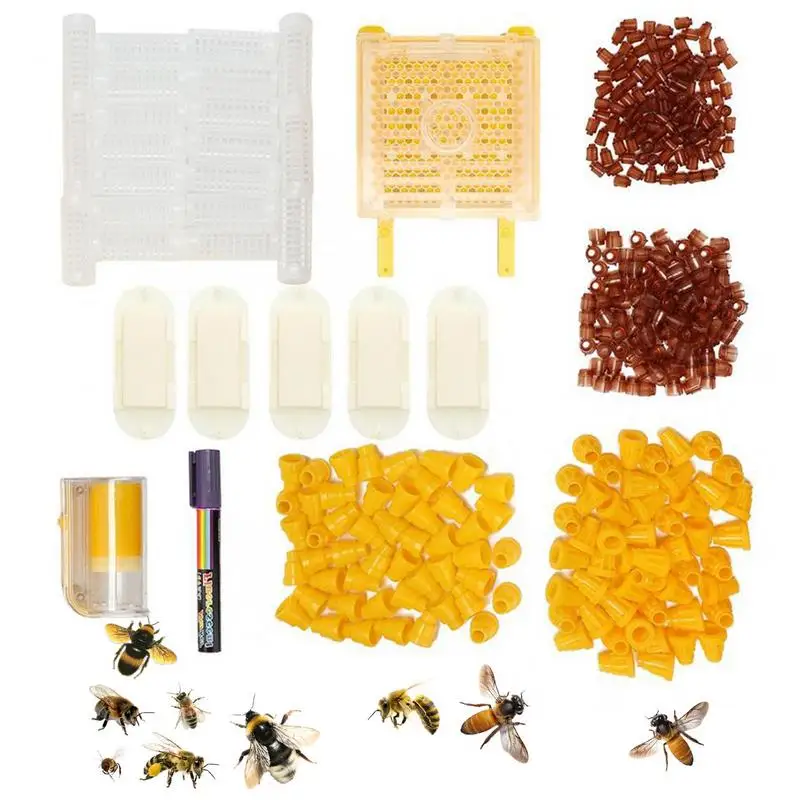 

Honeybee Queen Cultivating System Equipment Easy-to-use And Light Queen Beekeeping Tool Rubber PP Material Tool Kit Suitable For