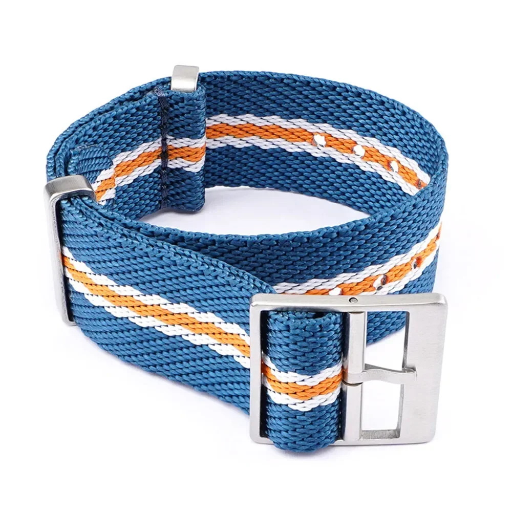 Premium Braided Nylon Canvas Watch Band – Soft, Sporty, Waterproof Strap
