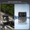 Wearable Camera Loop Recording 1080p HD Infrared Night Vision 1800mAh Battery Capacity Body Mounted Camera for Law Enforcement 4