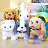 Children Simulation Toy Pretend Play Set Electric Plush Pet Interactive Walking Animal Dolls Education Toys for Girls Boys 2