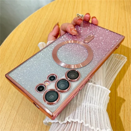 Plating Glitter Wireless Bling Cover