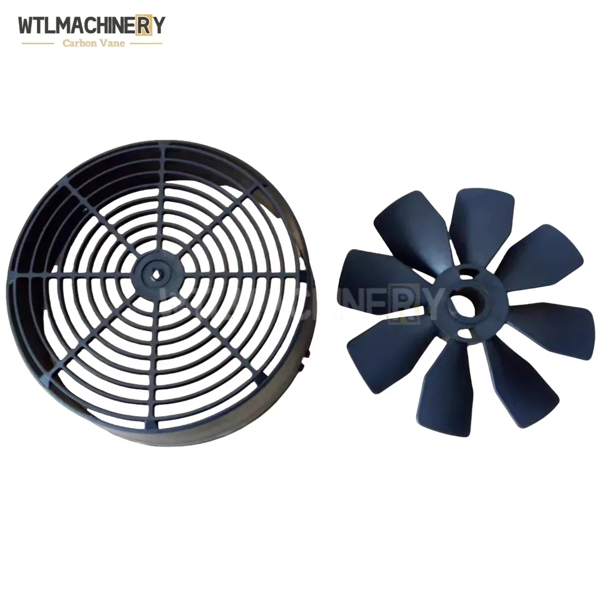 XD-40 XD-63 XD-100 Vacuum Pump Cooling Fan Air Pump Compressor Blade Fan Cover Radial