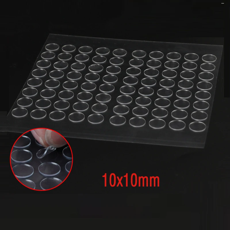 Двостороння гелева клейова подушечка Клейка крапка Застібка Міцна овальна самоклеюча стрічка Фігурки своїми руками Килим Плакат Фіксуюча стрічка Pad