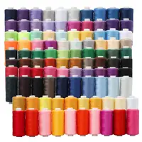 Fil à coudre en Polyester solide et Durable pour Machine, 10 rouleaux/ensemble, 400 Yards 1