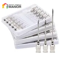 10Pcs Stainless Steel Veterinary Needle Syringe Needle Dispensing Needles Laboratory Sampling Needle Livestock Accessories 1