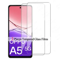 Dual Pack: Premium 9H Tempered Glass Screen Protectors - Oppo A5m (2Pieces)