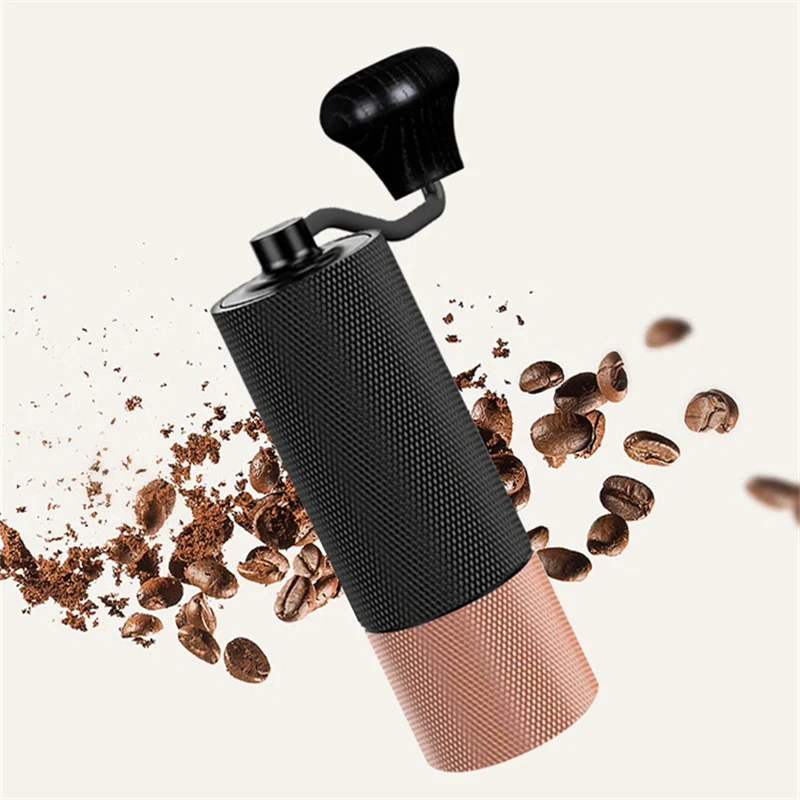 Manual Coffee Grinder CNC Stainless Steel Grinding Core Adjustable  Professional Coffee Bean Grinding With Double Bearing - AliExpress