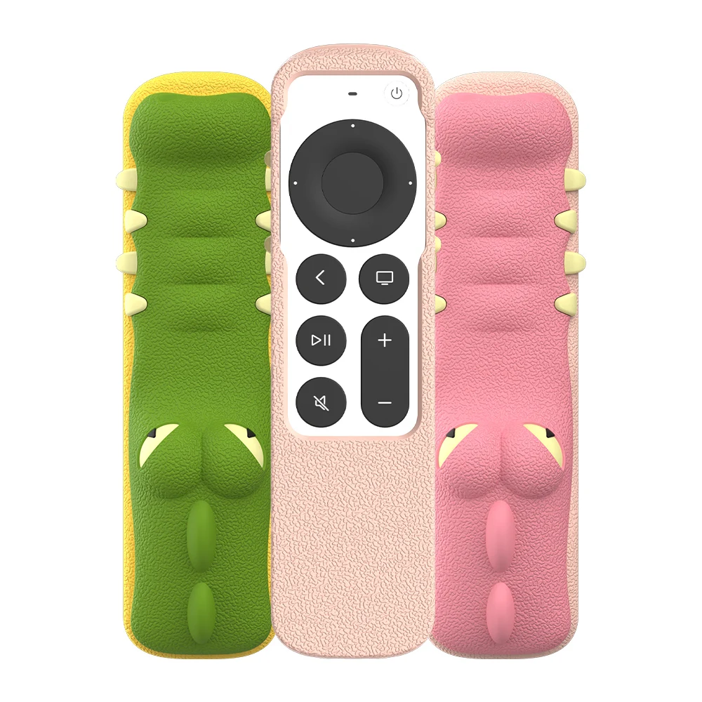 Custodia Protettiva Remota In Silicone Per Apple Tv 4K Siri Remote 2021 Custodia Protettiva Morbida Antiscivolo Per Apple Airtag