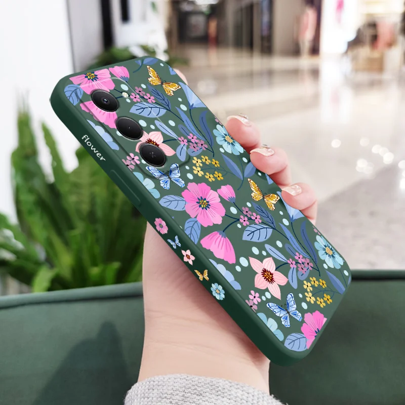 Elegant Miss Pattern Silicone Soft Phone Case