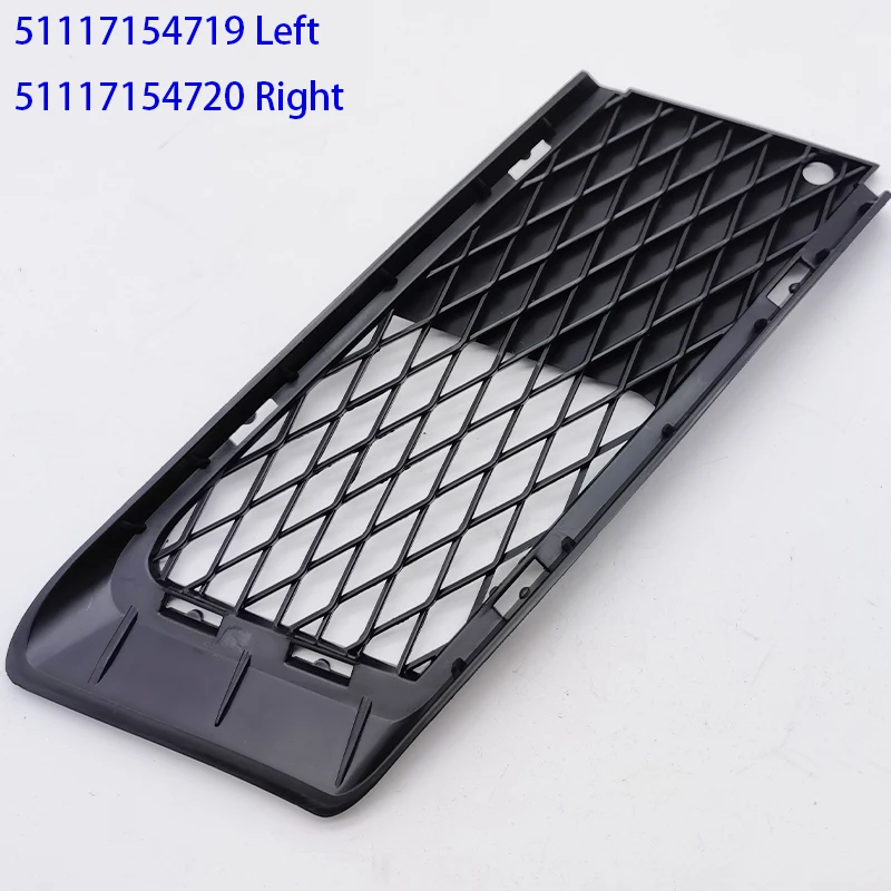 51117154719 51117154720 FOR 3 E92 E93 Front Bumper Partially Open Black Grille 1