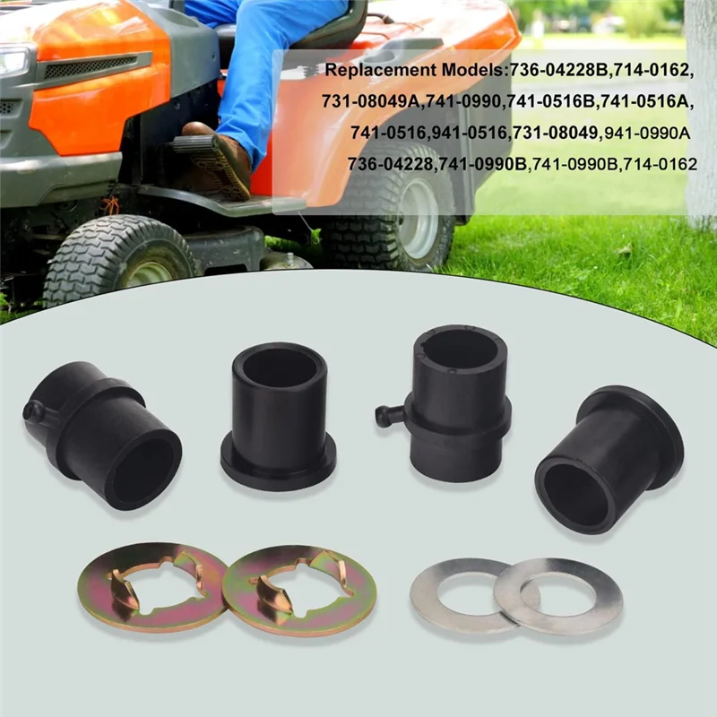 A80X-941-0990B 741-0990B 941-0990A 741-0990 Cub Cadet Craftsman MTD Troy-Bilt 용 전륜 베어링 재구성 키트