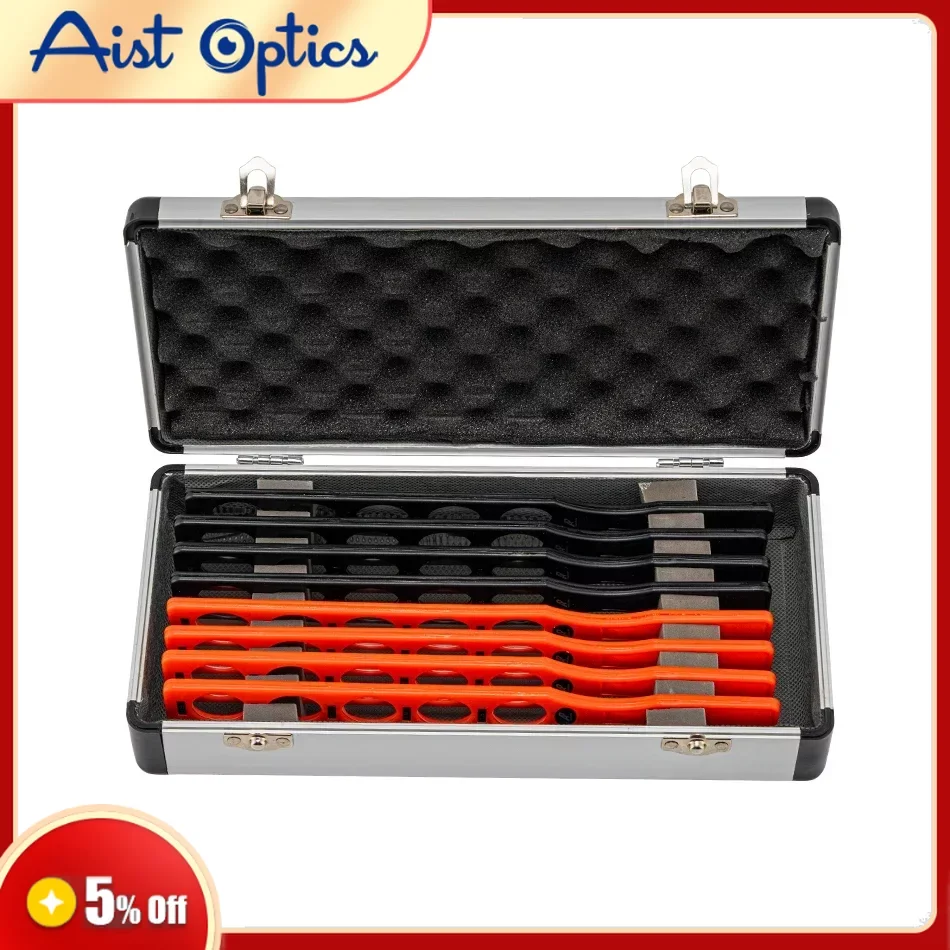 Optical Retinoscope Set - 32 Lens Trial Frame For Eye Diopter Examination