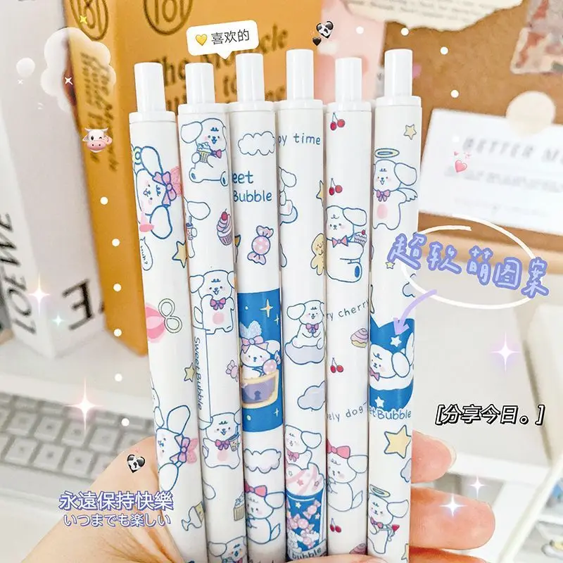 Mulaibdin stylo bille 12 pièces, stylo kawaii gel fille