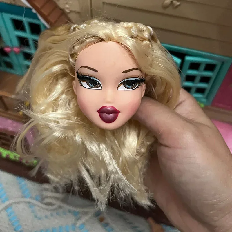 One Pieces Head Girl Doll's Head 1/7 Bjd with Sex Mouth Diy Dress Up Toy Accessories 5