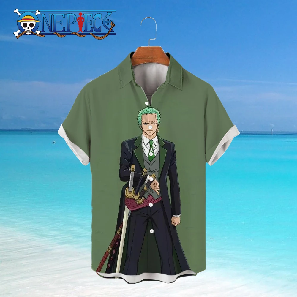 Zoro by One piece character anime T-shirt, Men's Fashion, Tops