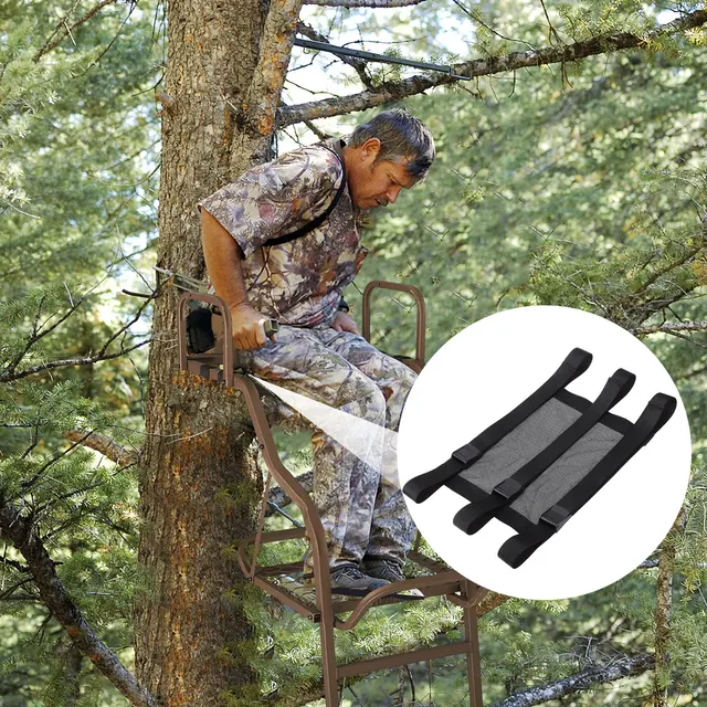 Outdoor Treestand Seats Replacement Hunting Tree Seat With Adjustable Strap  Universal Tree Stand Seat Cushion Hunting Accessory - AliExpress