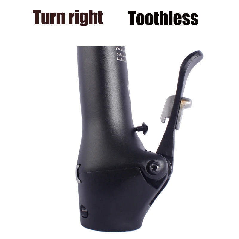 Bike Handlebar Stem Aluminum Alloy Quick-Release Adjustable 25.4 Bicycle Handlebar Stem Riser for Folding Bike