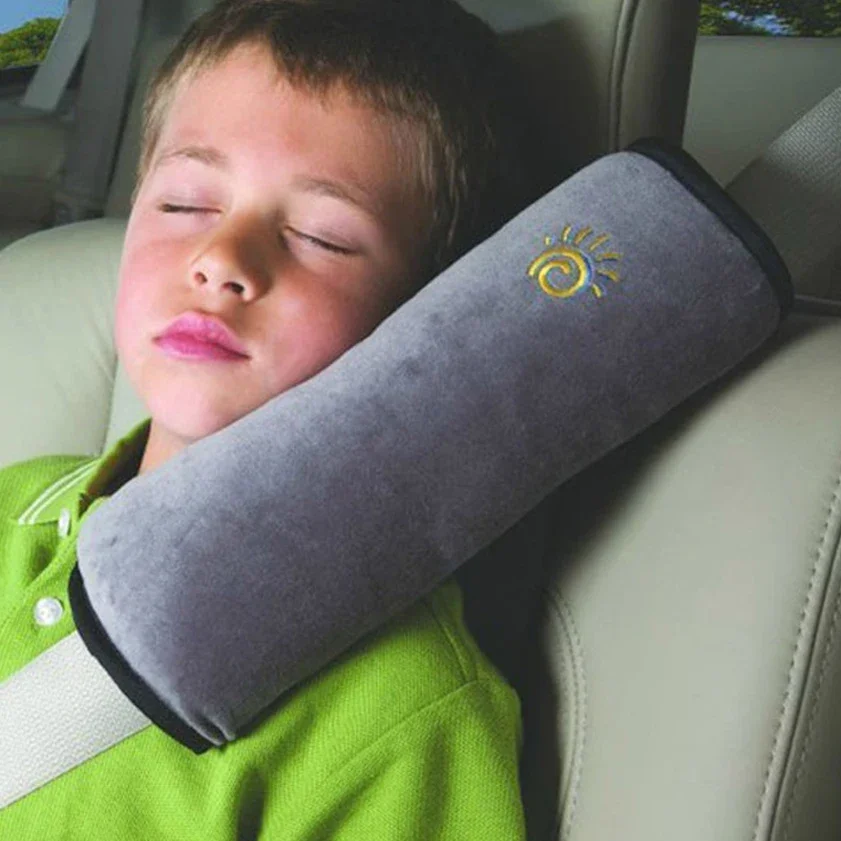 Cintura per seggiolone Cuscino per auto Cintura di sicurezza per auto Cuscino per spalla Cuscino di protezione per imbracatura Cuscino di supporto per bambini piccoli - immagine 2